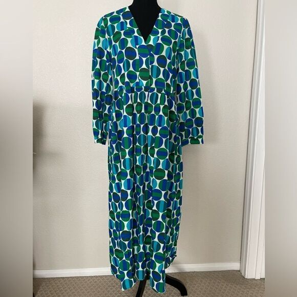 NWT Zara Printed Midi Dress - Picture 1 of 15